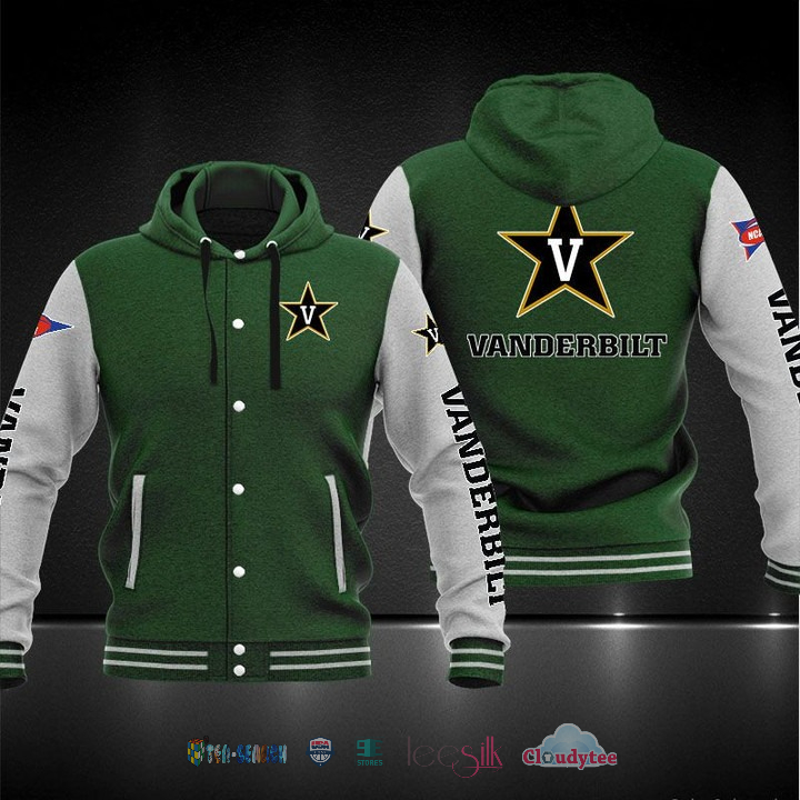 Vanderbilt Commodores Baseball Hoodie Jacket Vanderbilt Commodores Baseball Hoodie Jacket