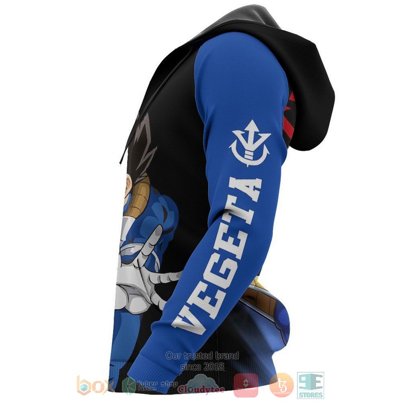Vegeta Anime Dragon Ball 3D Hoodie Vegeta Anime Dragon Ball 3D Hoodie