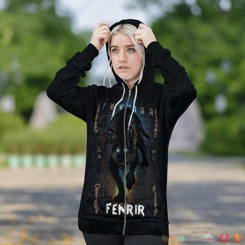 Viking Fenrir Odin 3D Shirt Viking Fenrir Odin 3D Shirt