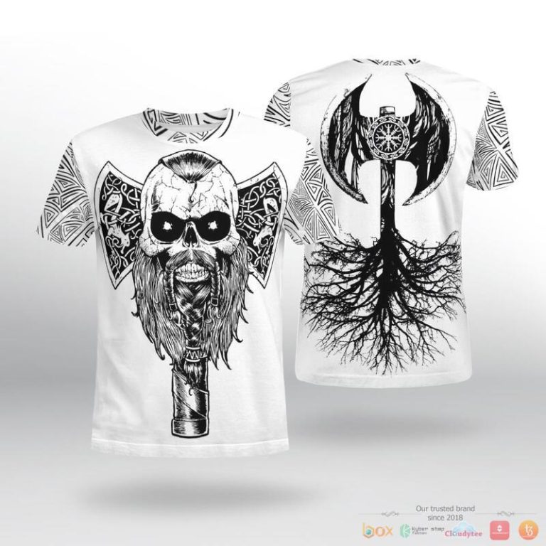 Viking-Hammer-Tree-Axe-3D-Shirt-Hoodie-2