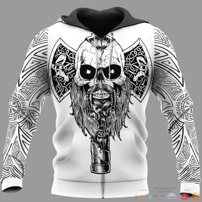 Viking-Hammer-Tree-Axe-3D-Shirt-Hoodie-3