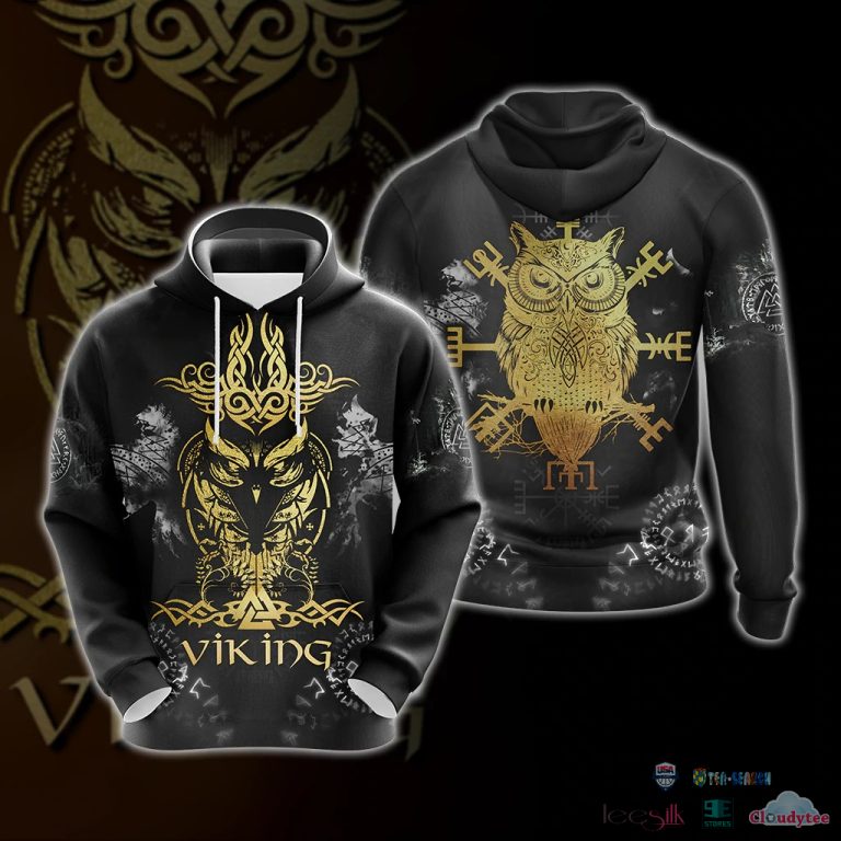 Viking-Norse-Owl-Unisex-3D-Hoodie-T-Shirt-3