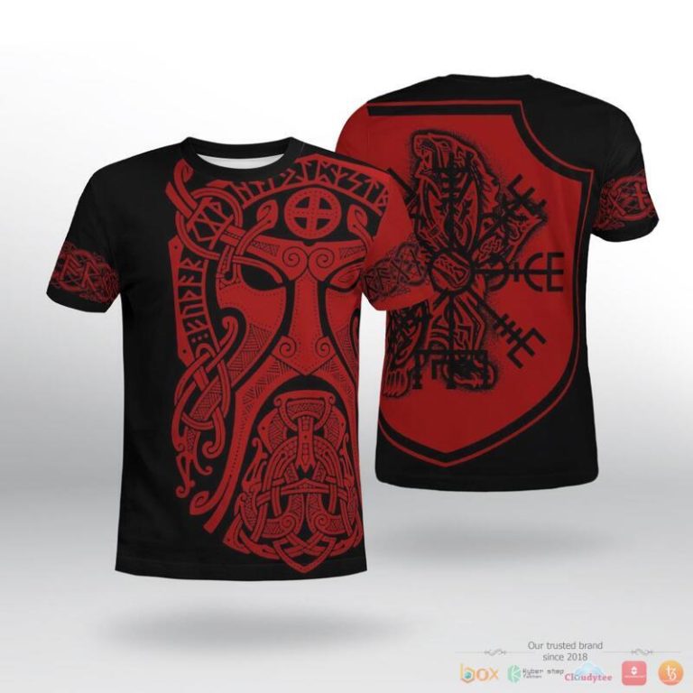 Viking-Odin-Art-Bear-Vegvisir-3D-Shirt-Hoodie-2