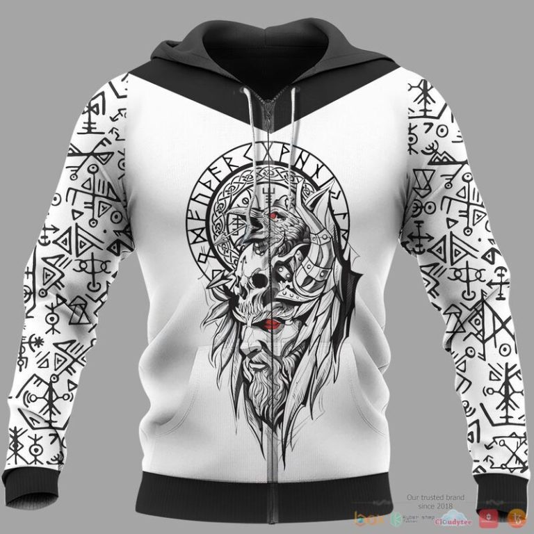 Viking-Odin-Raven-Raven-Vegvisir-3D-Shirt-Hoodie-3