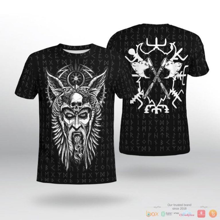 Viking-Odin-Vegvisir-3D-Shirt-Hoodie-2
