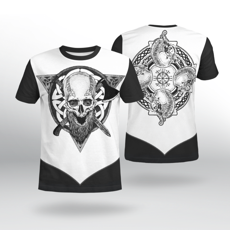 Viking-Symbol-Skull-3D-Shirt-Hoodie-2