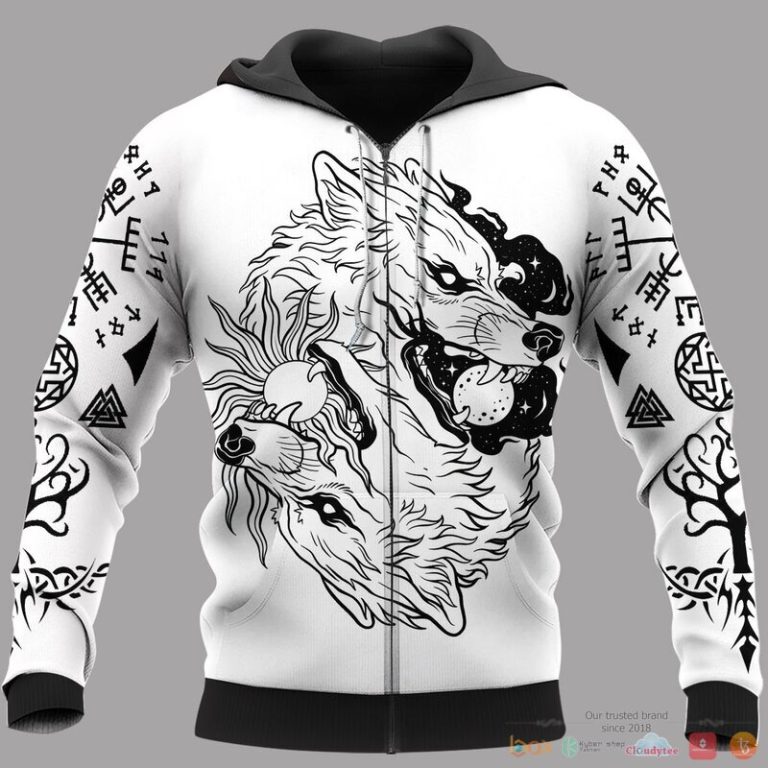 Viking-The-Sons-Of-Fenrir-Hati-And-Skoll-3D-Shirt-Hoodie-3