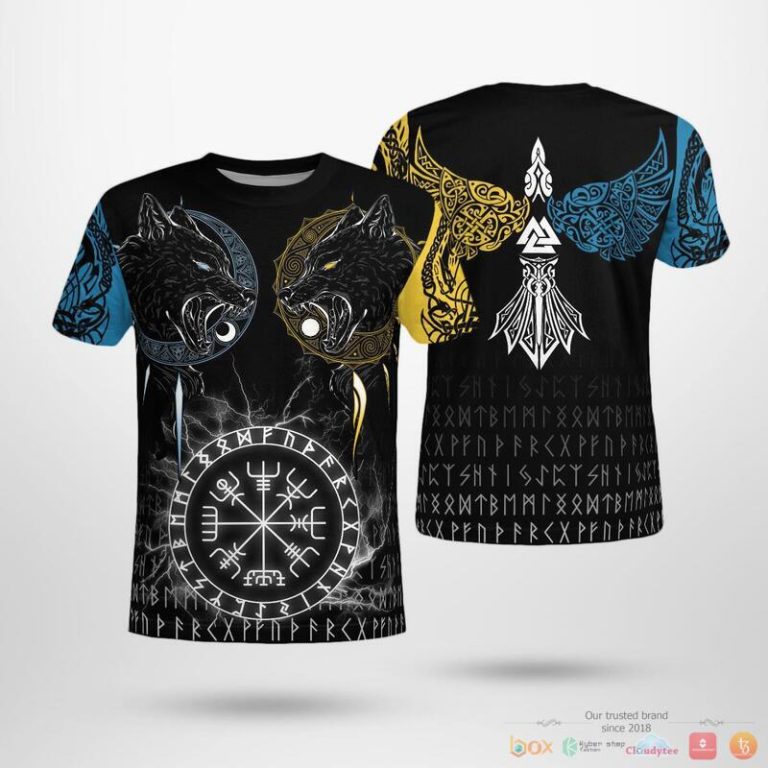 Viking-The-Sons-Of-Fenrir-Skoll-And-Hati-Raven-3D-Shirt-Hoodie-2