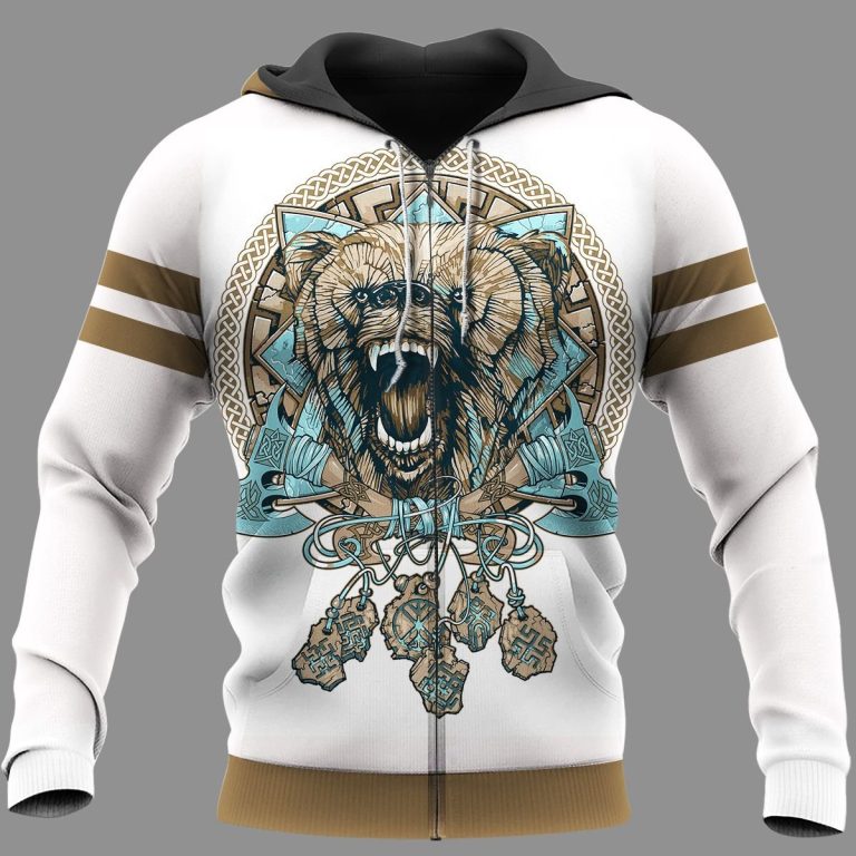 Viking-Wolf-Graphic-3D-Shirt-Hoodie-3