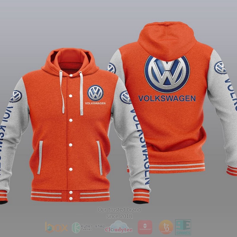 Volkswagen Car Baseball Jacket Hoodie Volkswagen Car Baseball Jacket Hoodie