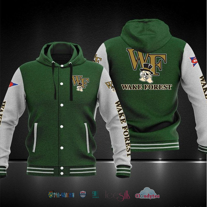 Wake Forest Demon Deacon Baseball Hoodie Jacket Wake Forest Demon Deacon Baseball Hoodie Jacket