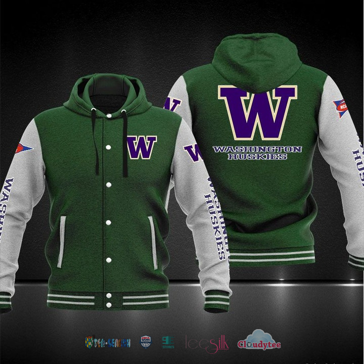 Washington Huskies Baseball Hoodie Jacket Washington Huskies Baseball Hoodie Jacket