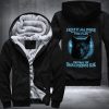 Wolf I Keep It All Inside Because I Would Rather Let The Pain Destroy Me Fleece Hoodie Jacket
