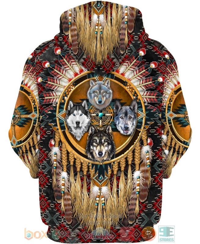 Wolf-Native-American-3D-Hoodie-2-1