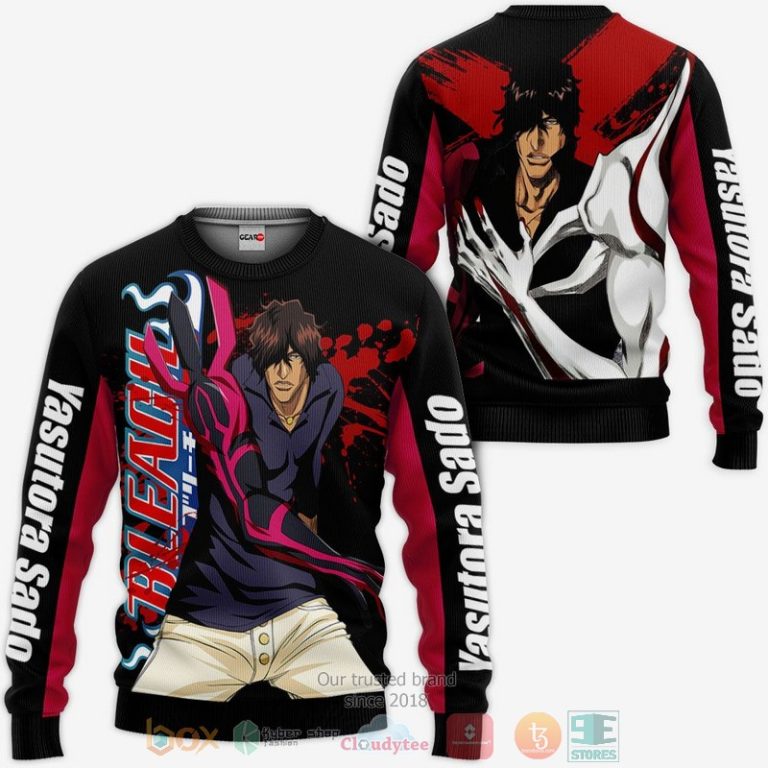 Yasutora-Sado-Chad-Bleach-Anime-3D-Hoodie-Bomber-Jacket-2