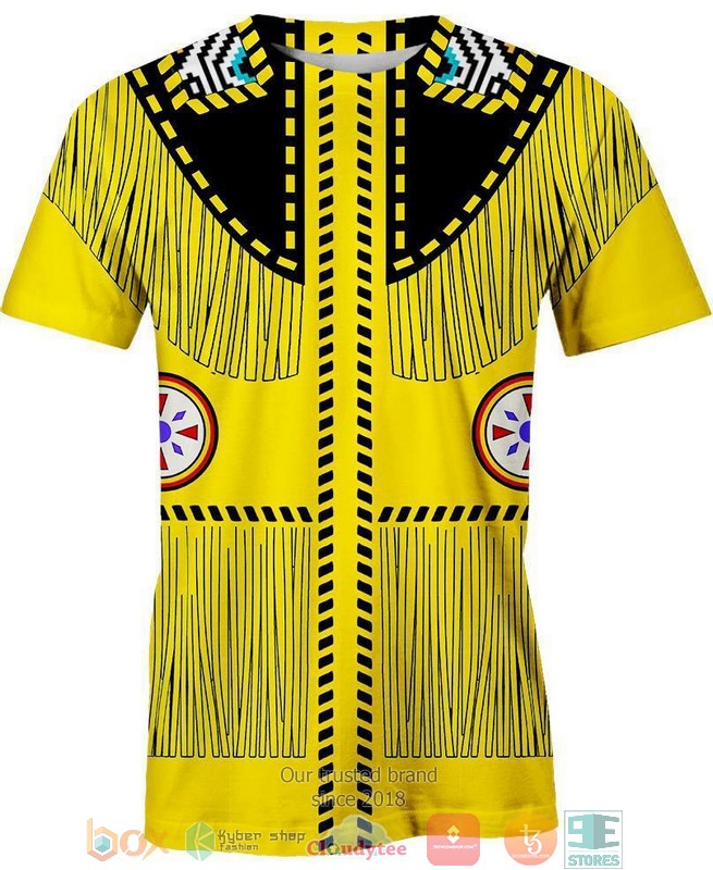 Yellow-Native-3D-Shirt-Hoodie-2