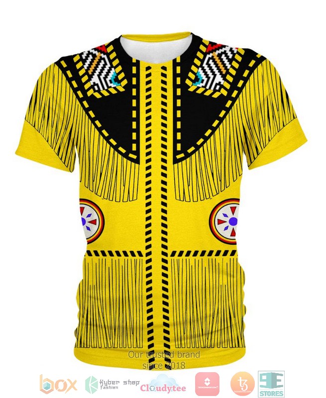 Yellow Native 3D Shirt Yellow Native 3D Shirt