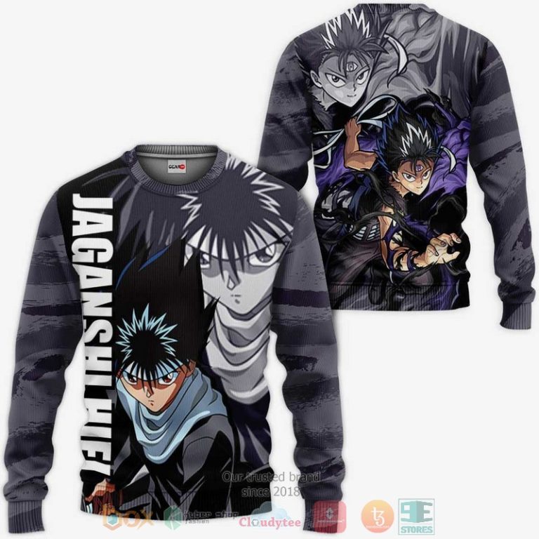 Yu-Yu-Hakusho-Hiei-Anime-3D-Hoodie-Bomber-Jacket-2