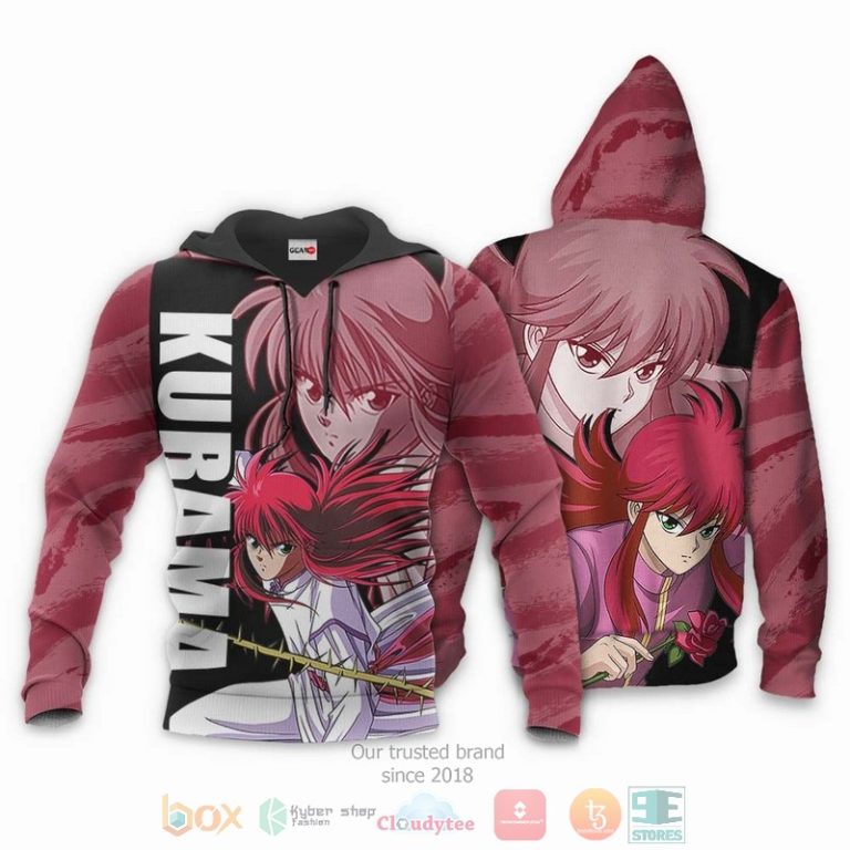 Yu-Yu-Hakusho-Kurama-Anime-3D-Hoodie-Bomber-Jacket-3