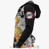 Zenitsu Kimetsu Anime Manga Style 3D Hoodie