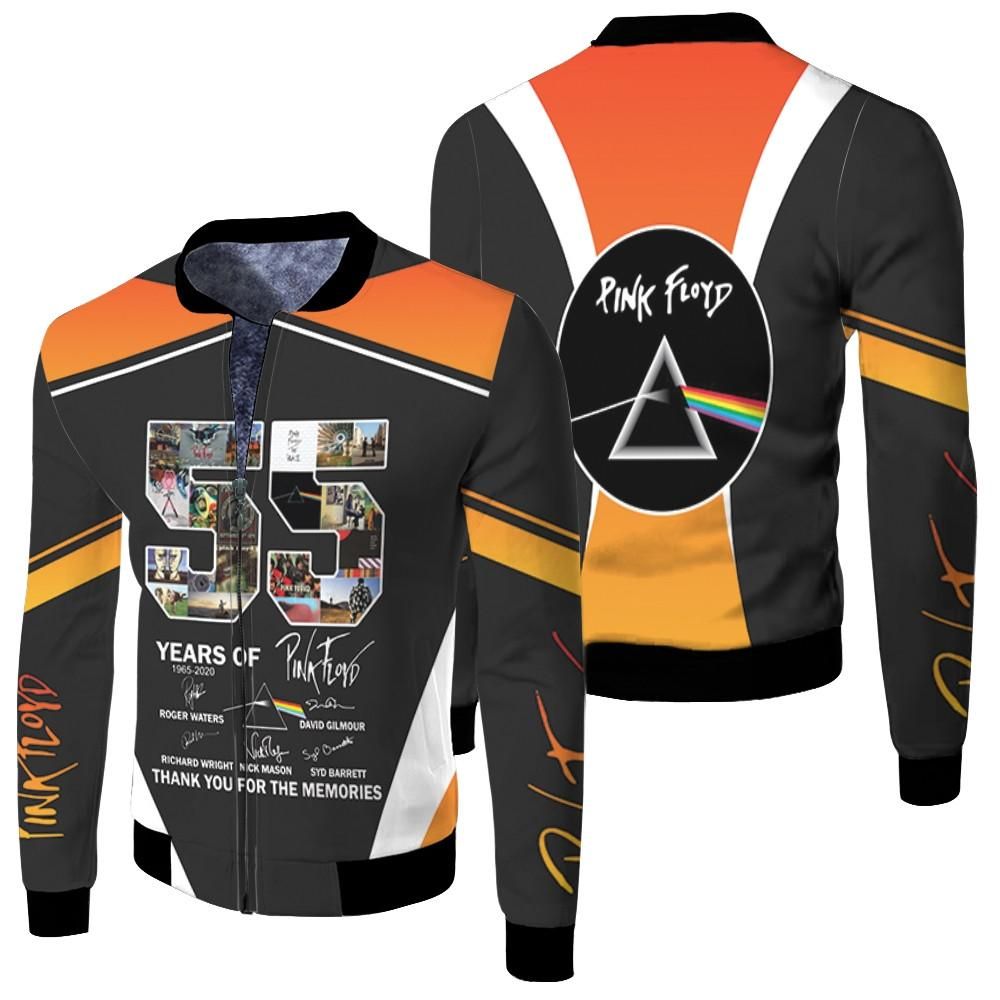 55 Years of Pink Floyd Thank You For The Memories 3D Designed Allover Gift For Pink Floyd Fans Bomber Jacket 55 Years of Pink Floyd Thank You For The Memories 3D Designed Allover Gift For Pink Floyd Fans Bomber Jacket