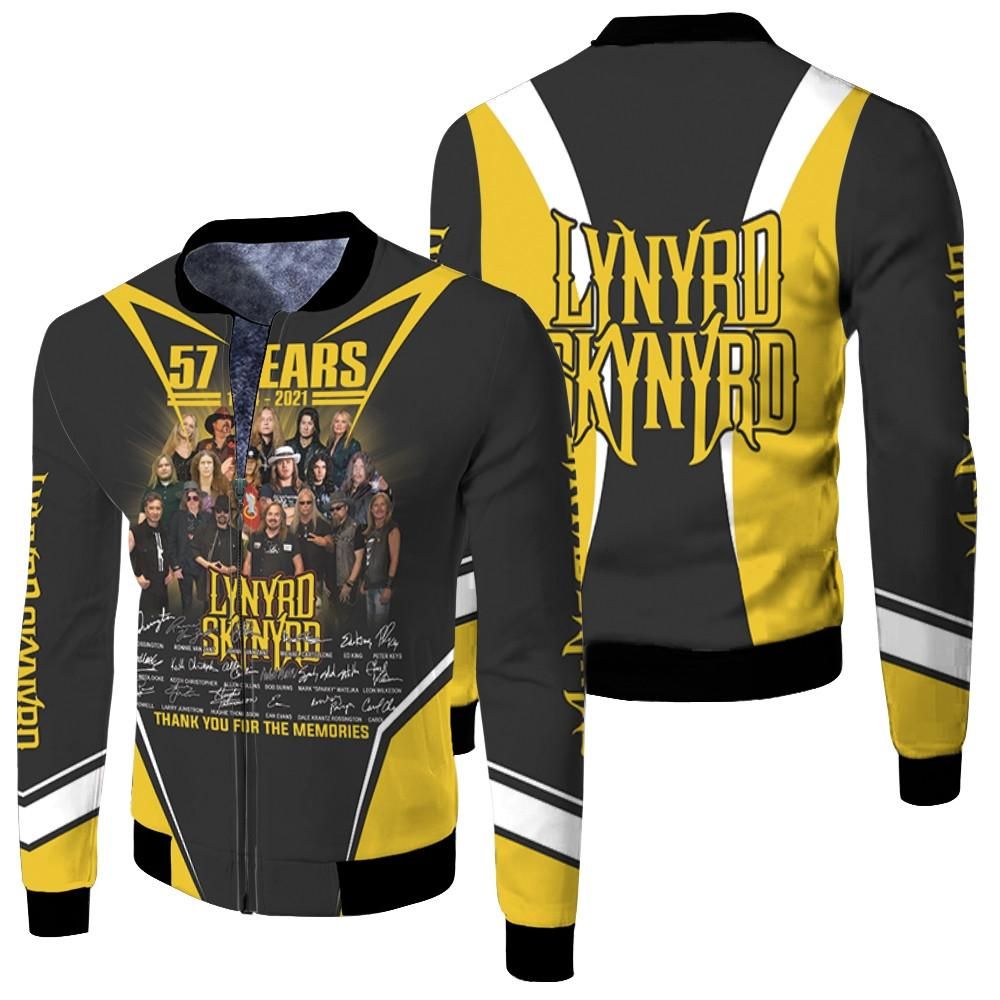 57 Years 1964 2021 Lynyrd Skynyrd Thank You For The Memories Legend Rock Band 3D Designed Allover Gift For Lynyrd Skynyrd Fans Bomber Jacket 57 Years 1964 2021 Lynyrd Skynyrd Thank You For The Memories Legend Rock Band 3D Designed Allover Gift For Lynyrd Skynyrd Fans Bomber Jacket