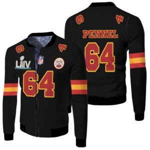 64 Mike Pennel Kannas City 1 Jersey Inspired Style Bomber Jacket