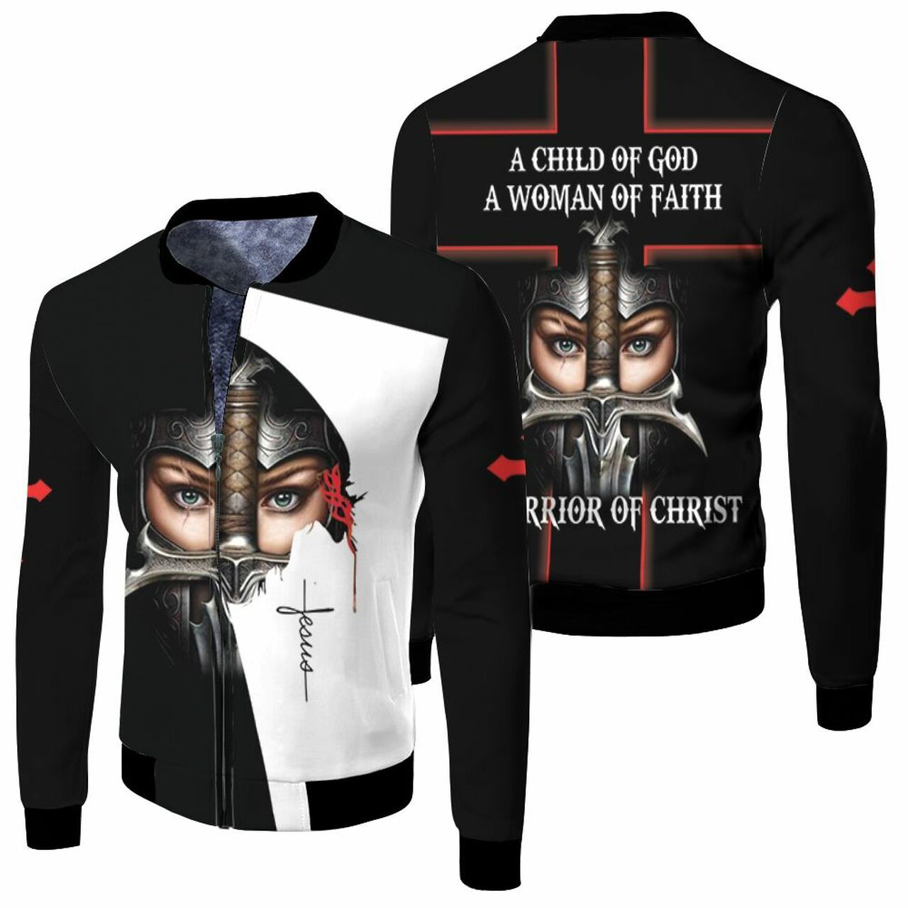 A Child Of God A Woman Of Faith A Warrior Of Christ For Fan 3D T Shirt Hoodie Sweater Bomber Jacket Model 219 Bomber Jacket A Child Of God A Woman Of Faith A Warrior Of Christ For Fan 3D T Shirt Hoodie Sweater Bomber Jacket Model 219 Bomber Jacket