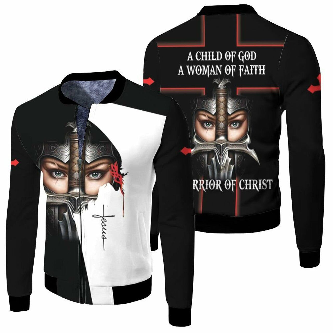 A Child Of God A Woman Of Faith A Warrior Of Christ For Fan 3D T Shirt Hoodie Sweater Jersey Bomber Jacket Model 221 Bomber Jacket A Child Of God A Woman Of Faith A Warrior Of Christ For Fan 3D T Shirt Hoodie Sweater Jersey Bomber Jacket Model 221 Bomber Jacket