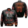 ACDC 48 Years Thank You For The Memories Rock Band Signed 3D Designed Allover Gift With Custom Name Number For ACDC Fans Bomber Jacket