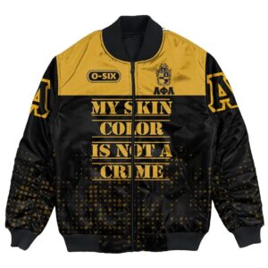 Africa Zone Jacket - Alpha Phi Alpha Bomber Jackets A7 Bomber Jacket