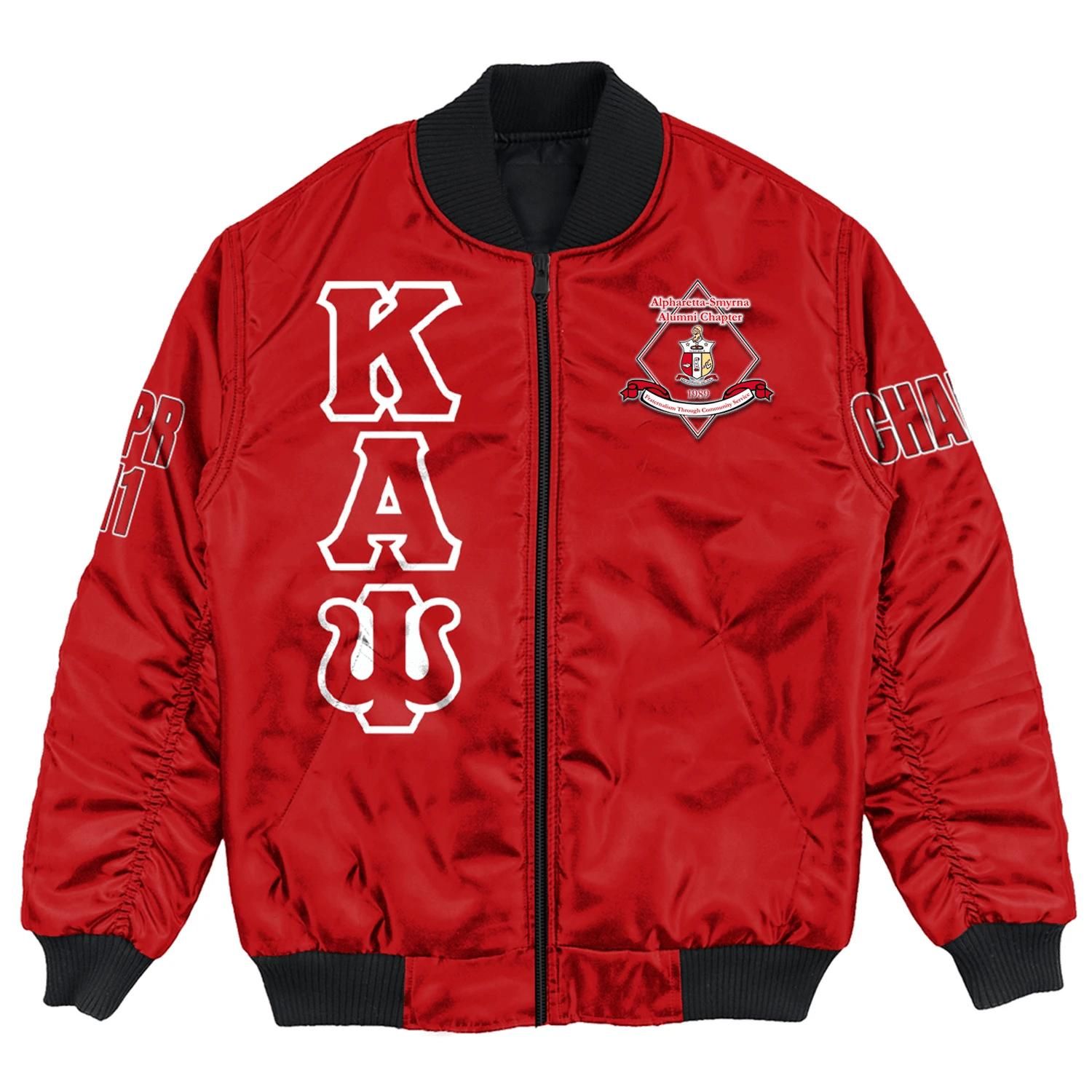 Africa Zone Jacket - Alpharetta-Smyrna Alumni Chapter Bomber Jackets A31 Bomber Jacket Africa Zone Jacket - Alpharetta-Smyrna Alumni Chapter Bomber Jackets A31 Bomber Jacket