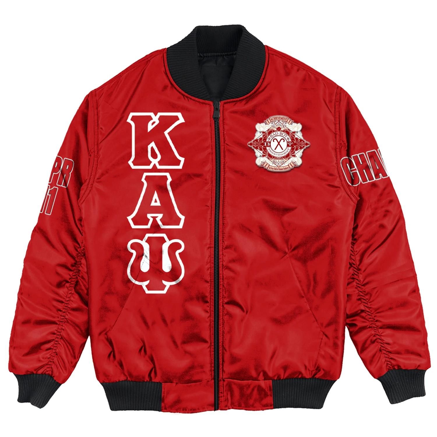 Africa Zone Jacket - Beta Psi Chapter Bomber Jackets A31 Bomber Jacket Africa Zone Jacket - Beta Psi Chapter Bomber Jackets A31 Bomber Jacket