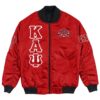 Africa Zone Jacket - Carrollton Douglasville Alumni Chapter Bomber Jackets A31 Bomber Jacket
