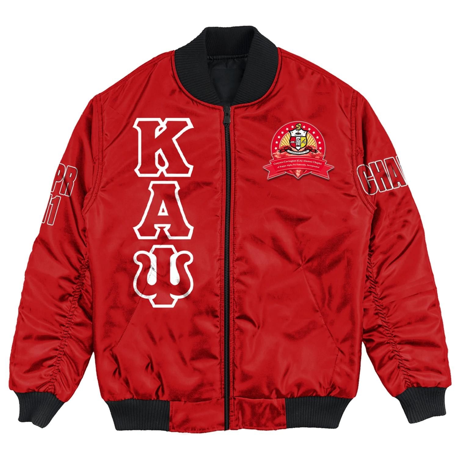 Africa Zone Jacket - Conyers-Covington (Ga) Alumni Chapter Bomber Jackets A31 Bomber Jacket Africa Zone Jacket - Conyers-Covington (Ga) Alumni Chapter Bomber Jackets A31 Bomber Jacket