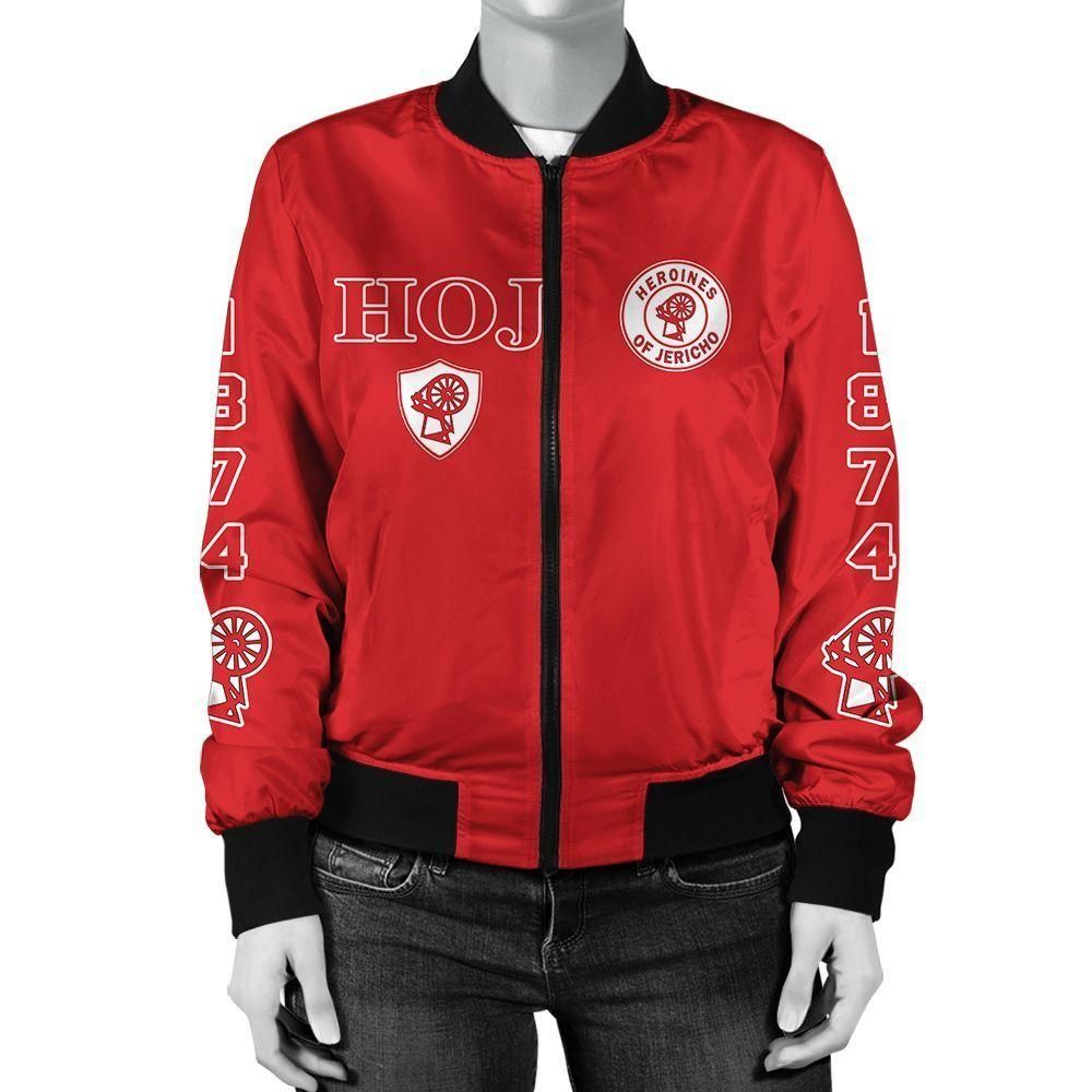 Africa Zone Jacket - Heroines Of Jericho Edsel Bomber J09 Bomber Jacket Africa Zone Jacket - Heroines Of Jericho Edsel Bomber J09 Bomber Jacket