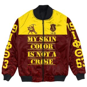 Africa Zone Jacket - Iota Phi Theta Bomber Jackets A7 Bomber Jacket
