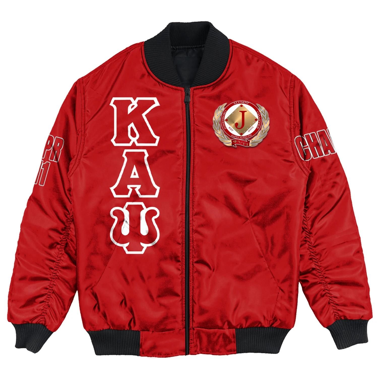 Africa Zone Jacket - Jonesboro Alumni Chapter Bomber Jackets A31 Bomber Jacket Africa Zone Jacket - Jonesboro Alumni Chapter Bomber Jackets A31 Bomber Jacket