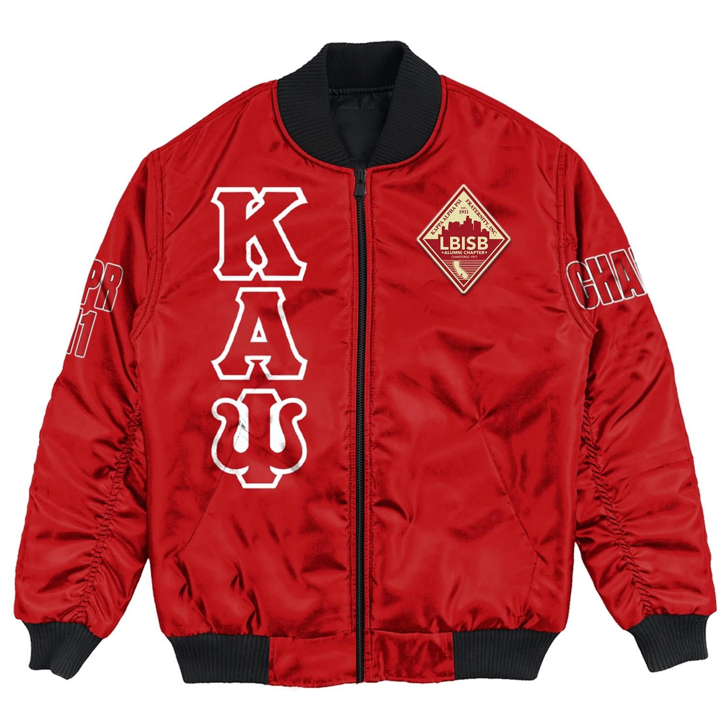 Africa Zone Jacket - Lbisb Alumni Chapter Bomber Jackets A31 Bomber Jacket Africa Zone Jacket - Lbisb Alumni Chapter Bomber Jackets A31 Bomber Jacket
