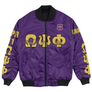 Africa Zone Jacket - Omega Psi Phi - Tq - Tau Omega Chapter Bomber Jacket A7 Bomber Jacket