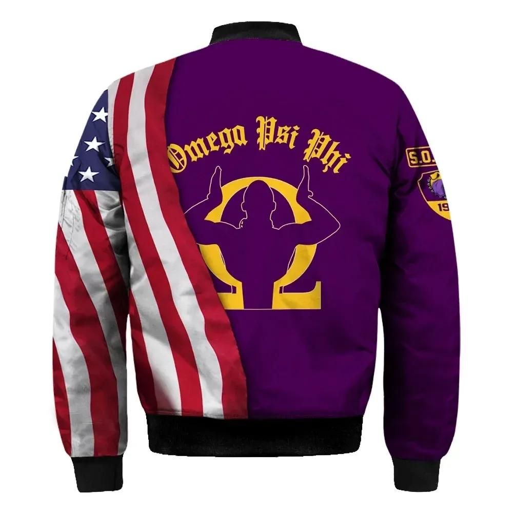 Africa-Zone-Jacket-Omega-Psi-Phi-Usa-Flag-Sleeve-Zip-Bomber-Jacket-J5-Bomber-Jacket-1