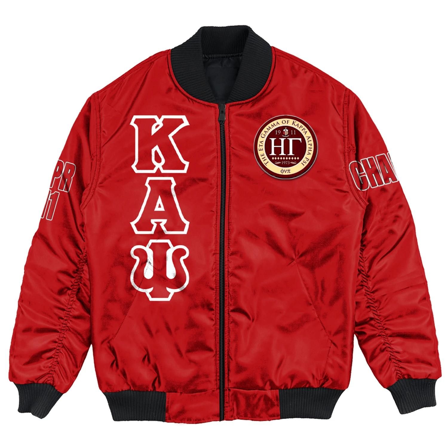Africa Zone Jacket - The Eta Gamma Alumni Chapter Bomber Jackets A31 Bomber Jacket Africa Zone Jacket - The Eta Gamma Alumni Chapter Bomber Jackets A31 Bomber Jacket