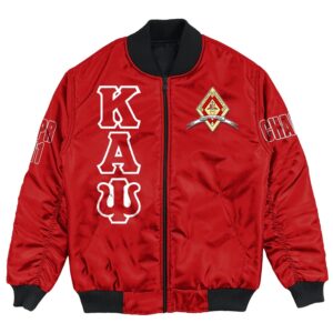 Africa Zone Jacket - Waukegan (Il) Alumni Chapter Bomber Jackets A31 Bomber Jacket