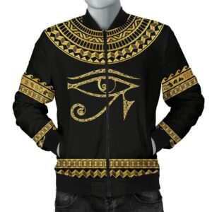 African Men's Bomber Jacket - Africa Horus Egypt - BN39 Bomber Jacket