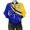 African Women's Bomber Jacket  - Sigma Gamma Rho- BN18 Bomber Jacket