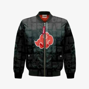 Akatsuki Cloud Bomber Jacket Custom Akatsuki Village Nrt Cosplay Costumes Bomber Jacket