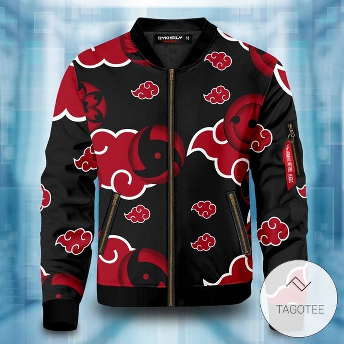 Akatsuki Sharingan Bomber Jacket Akatsuki Sharingan Bomber Jacket