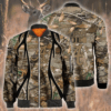 Alabama Crimson Tide Hunting Bomber Jacket