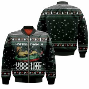 Alan Jackson Chattahoochee Hotter Than Hoochie Coochie Christmas 3D Sweatshirt 3D T Shirt Hoodie Sweater Jersey Bomber Jacket Model 306 Bomber Jacket