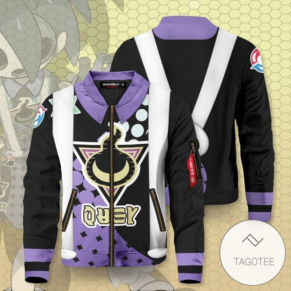 Allister Stow On Side Gym Bomber Jacket Allister Stow On Side Gym Bomber Jacket
